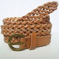 knitted webbing belt