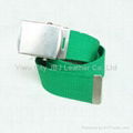 woven cotton fabric belt 1