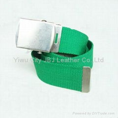 woven cotton fabric belt