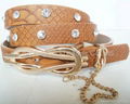 pearl rhinestone beaded belt 4