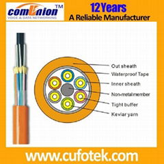 Breakout tight buffer indoor optical fiber cable 