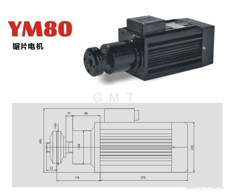 YM80 SAW motor 2