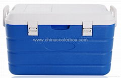 blue plastic esky cooler box chilly bin