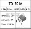 PWM DC/DC TD1501A降压IC 1