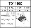 PWM DC/DC TD1410C降压IC 1