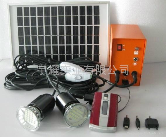 Solar home lighting system 4