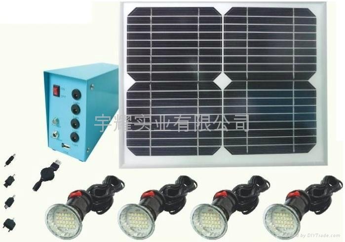 Solar LED light kit 2