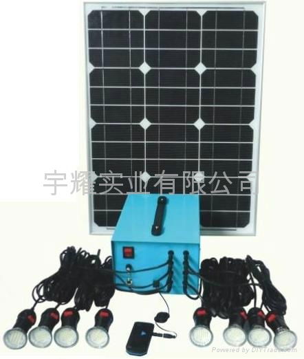 Solar light kit for rural area 2