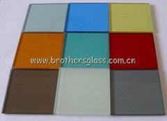 Colored Laminated Glass