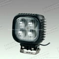 40W CREE T6 9-50V DC LED work light , led offroad driving light