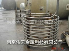 Zirconium Coil Pipes