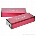 Power bank of good design new arrival of 2012 for your USB 5V digital devices