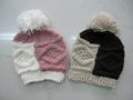 Pom-pom style hat 1