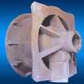 Metallurgy machinery parts by sand