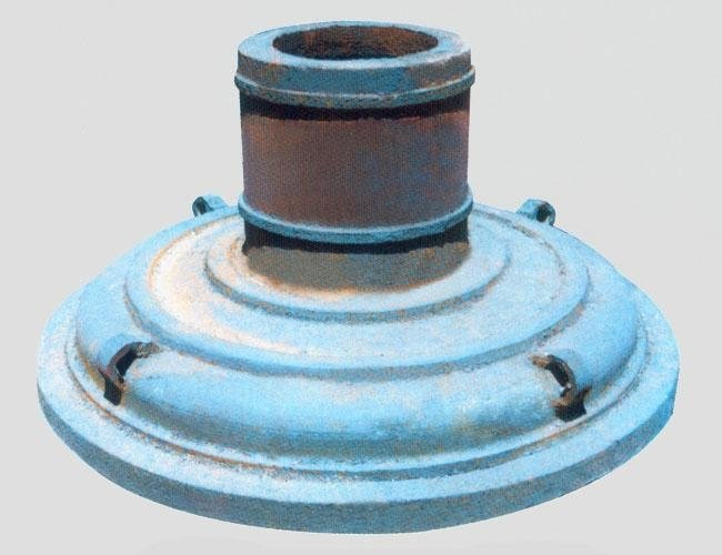 Support roller by sand casting for cement mill