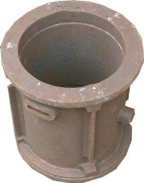 Drum liner with sand casting 3