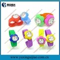 2011 New Arrival Sports Silicone Slap Watches in 13 Colors 3