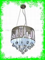 satinless steel pendant light