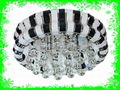 dia550*H300mm acrylic crystal ceiling light 2
