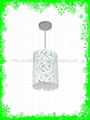 dia290mm white acrylic pendant lamp