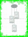 dia290mm white acrylic pendant lamp 3