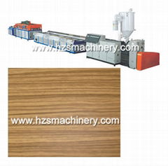 WPC Sheet Extrusion Machine (PVC+wooden powder)