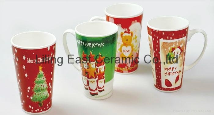 christmas gift ceramic coffee mug 2