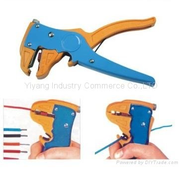 Duck mouth style single row wire automatical cable stripper 