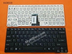 Sony Vpc-Ca Black Us Laptop Keyboard