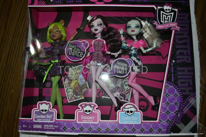 Monster High Dawn of the Dance Doll 3-Pack - Monster High Dolls (China ...