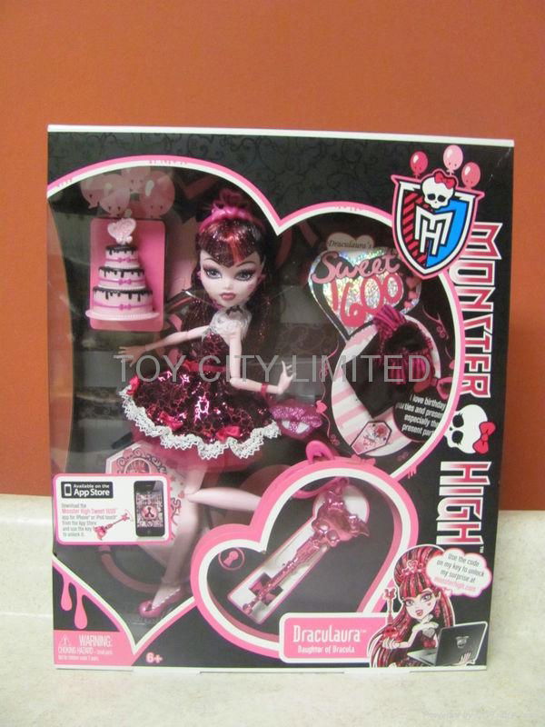 Monster High Sweet 1600 Draculaura Doll Monster High Dolls (China