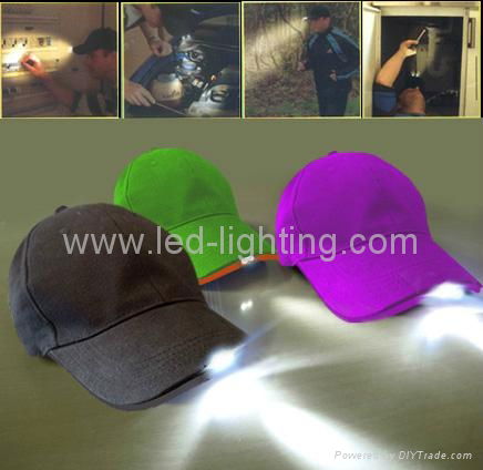 LED cap with your logo