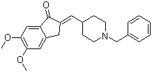 1-Benzyl-4-(5,6-dimethoxy-1-oxoindan-2-ylindenemethyl)piperidine