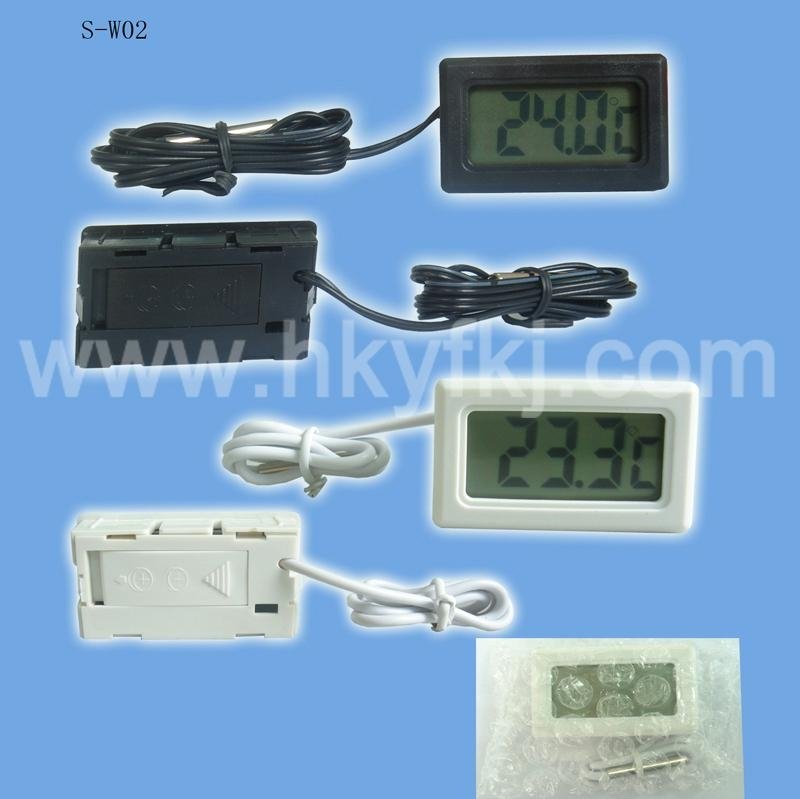 Mini Digital Plastic House Thermometer  2