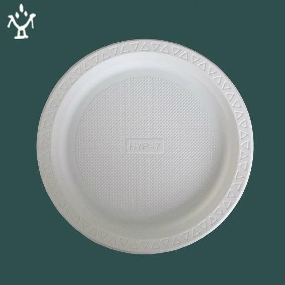 Biodegradable Disposable corn starch plate 2