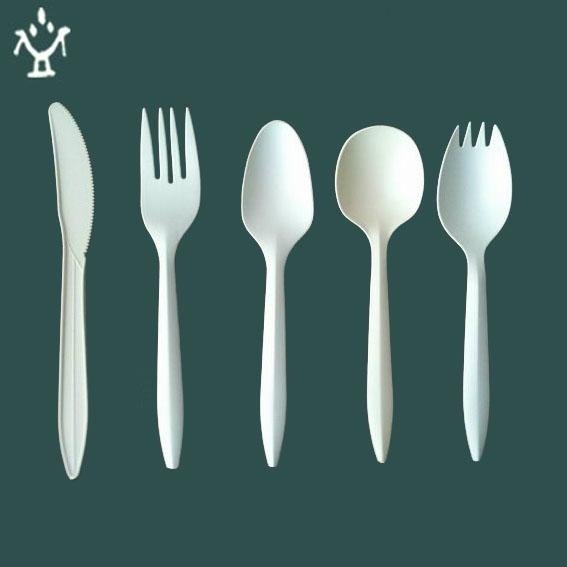 PSM Disposable  Corn starch cutlery
