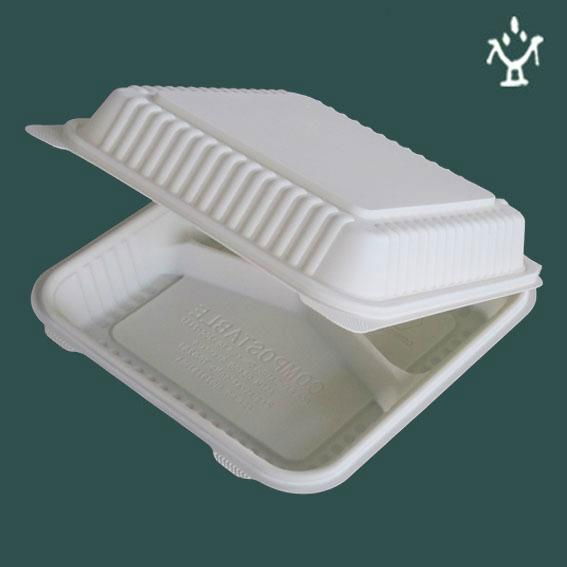 Biodegradable corn-starch  tableware 4
