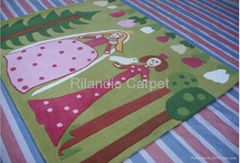 Kids Rug Hand made children carpet 