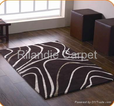 手工腈纶现代风格地毯 2