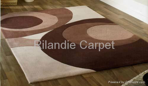 手工腈纶现代风格地毯 4
