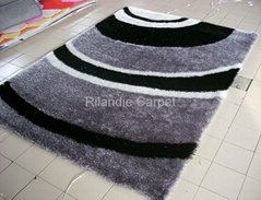 Modern designs of shaggy polyester carpet 