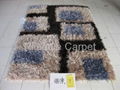 Modern designs of shaggy polyester carpet  4