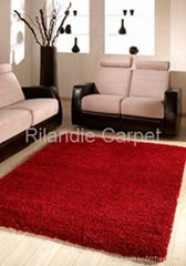 Shag polyester modern design carpet 