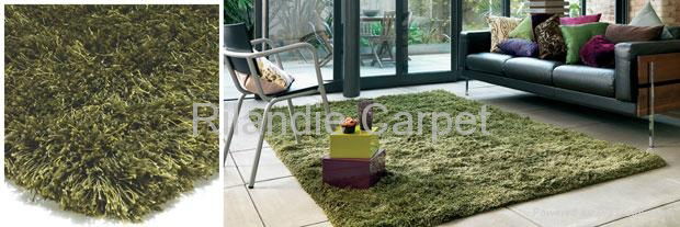 Shag polyester modern design carpet  2