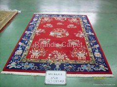 Hand knotted 90L wool carpet 