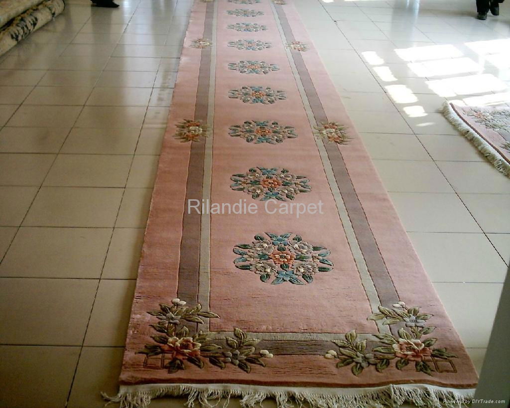 Hand knotted 90L wool carpet  2