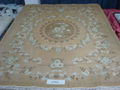 hand knotted 120Line real silk carpet