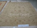 hand knotted 120Line real silk carpet 2