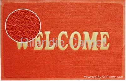 Welcome door mat / bath mat / pvc mat