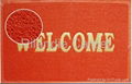 Welcome door mat / bath mat / pvc mat